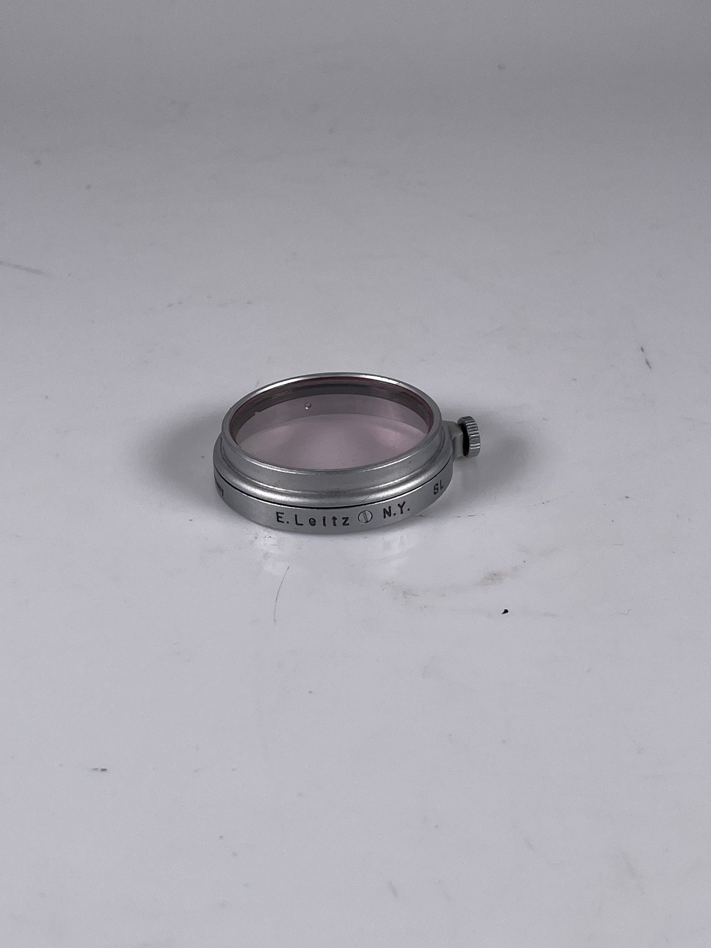 Leica A36 Chrome Silver SL Skylight Camera Lens Filter - 36mm E leitz NY