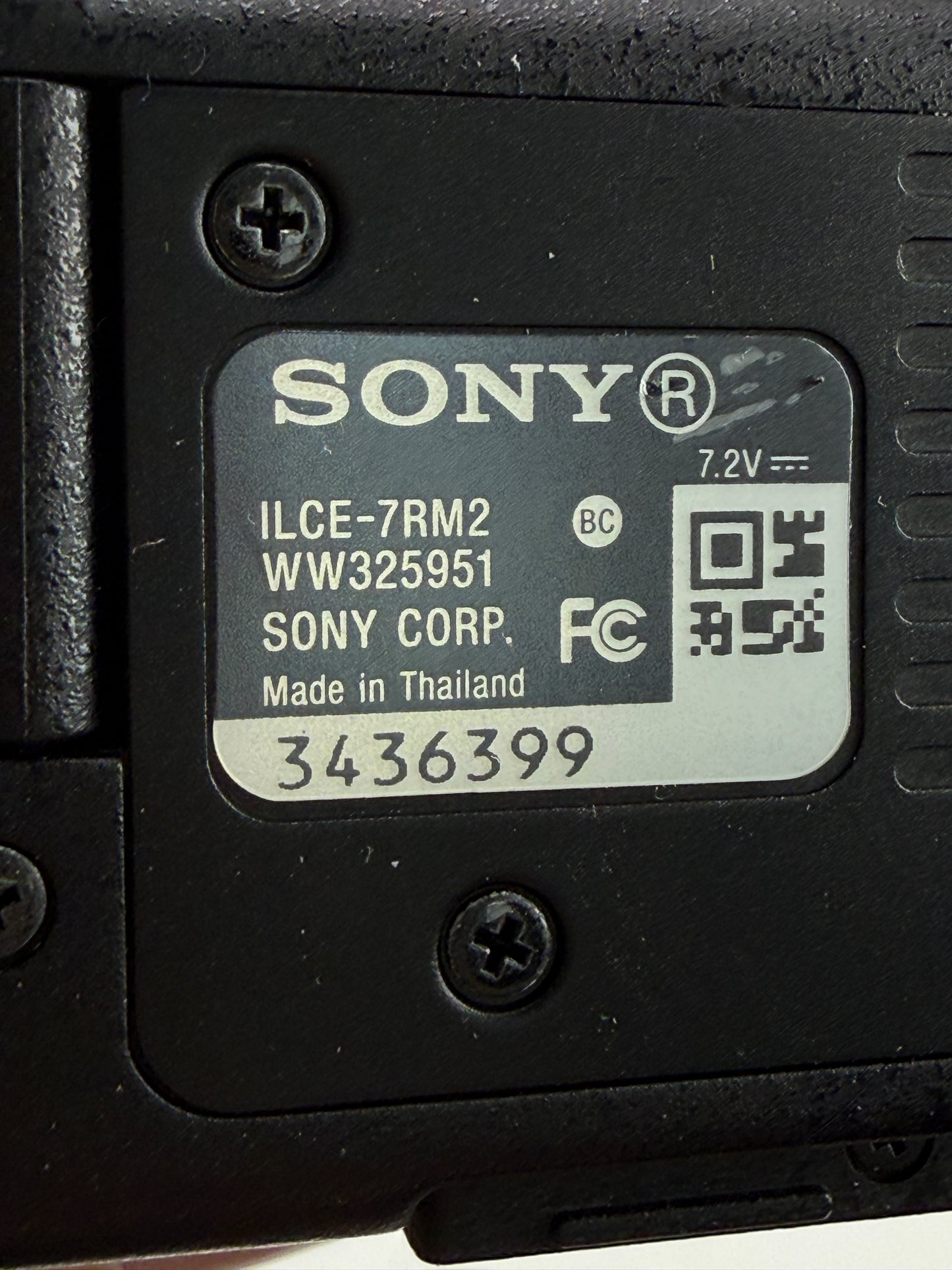 Sony Alpha A7R II A7R2 A7RII Mirrorless Digital Camera