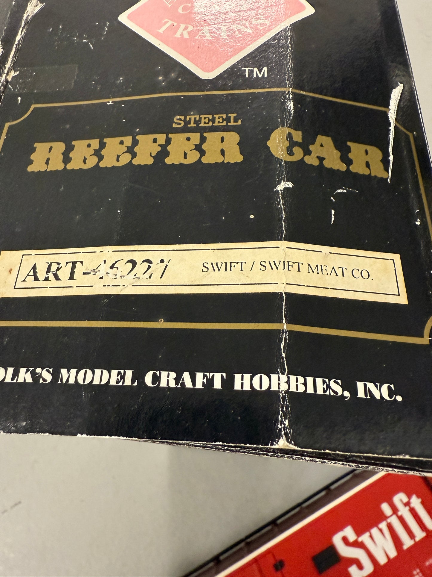 Aristo-Craft 46227 G / Guage 1 Swift Meat Co Steel Reefer Car