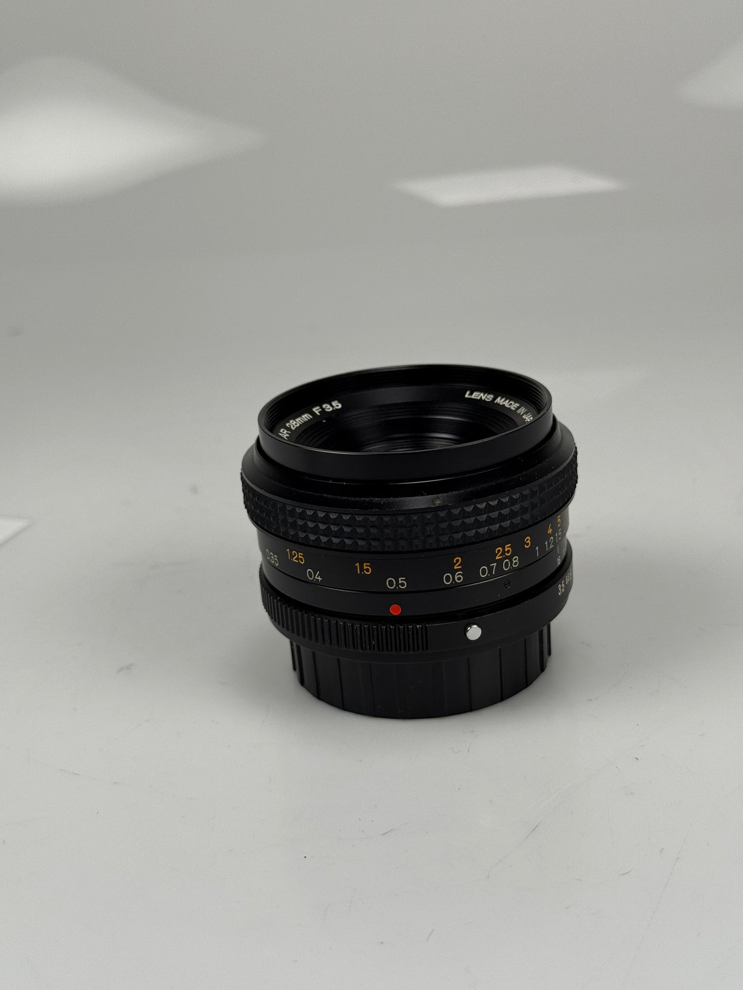 KONICA HEXAGON AR 28mm f3.5 AE WIDE ANGLE LENS
