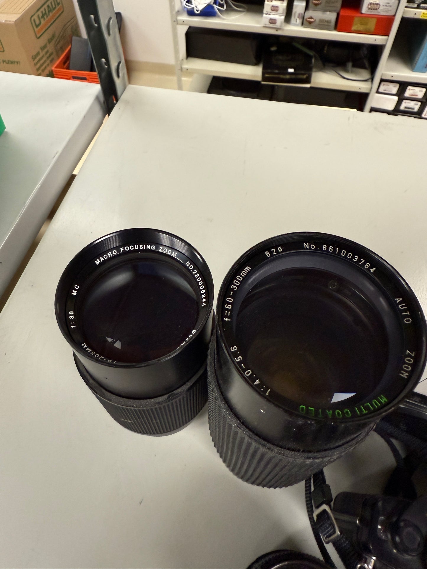 Pentax K mount Film camera equipment lot lens, Ricoh, Vivitar