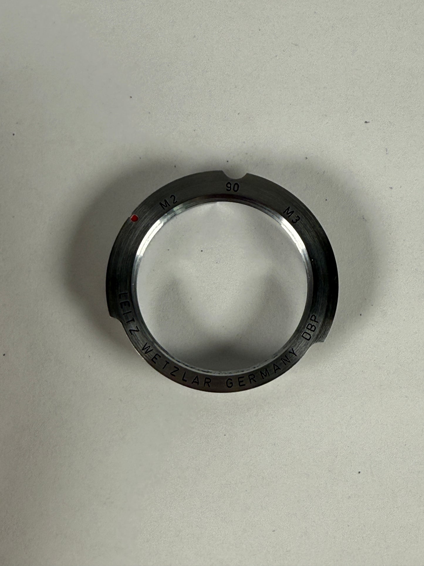 LEICA 9cm 90mm M2 M3 Mount Adaptor L39 LTM To M Mount chrome