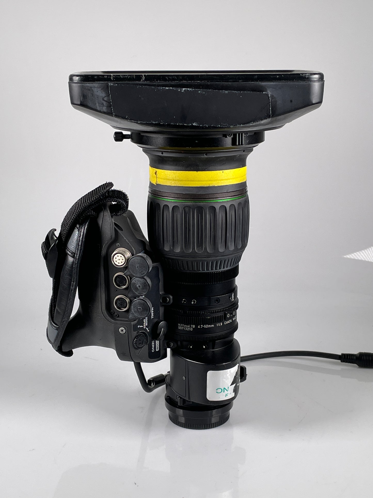 Canon HJ11ex4.7B IRSE HDXS 2/3" HD ENG Broadcast Servo Lens w/ 2x 4.7-52mm f1.9