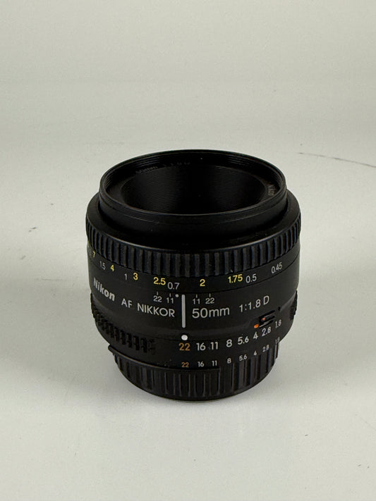 Nikon 50mm f1.8 D AF NIKKOR Lens