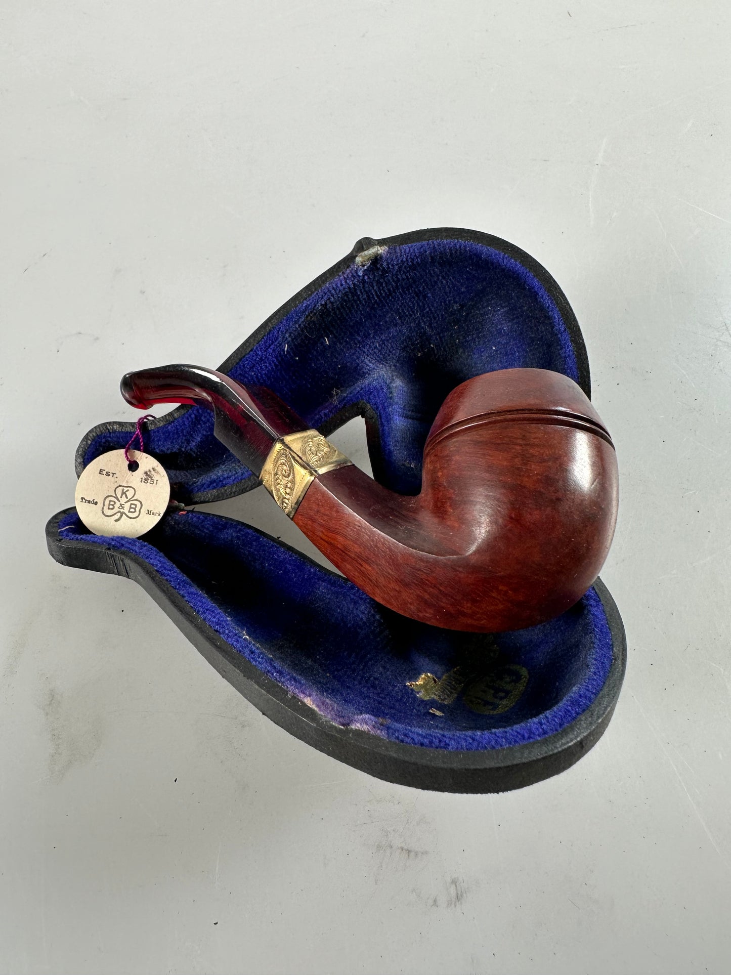 KBB Blue Line Bakelite Pipe, Unsmoked