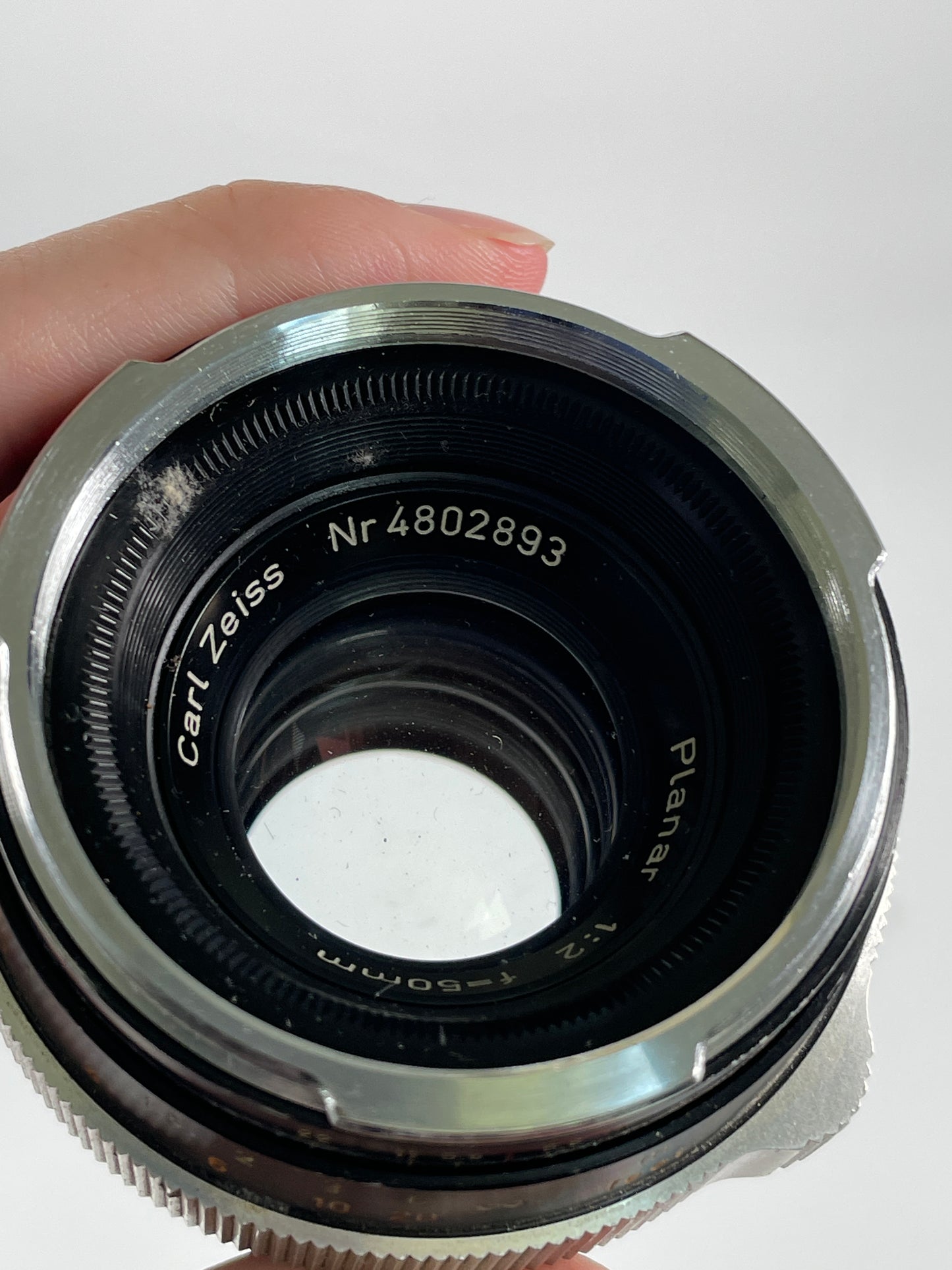 Carl Zeiss Planar 50mm f2 Contarex Mount black