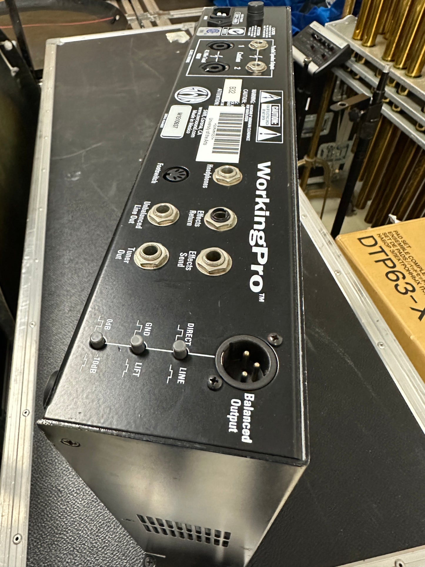 SWR Working Pro 400 400W Rackmount Bass Amp Head