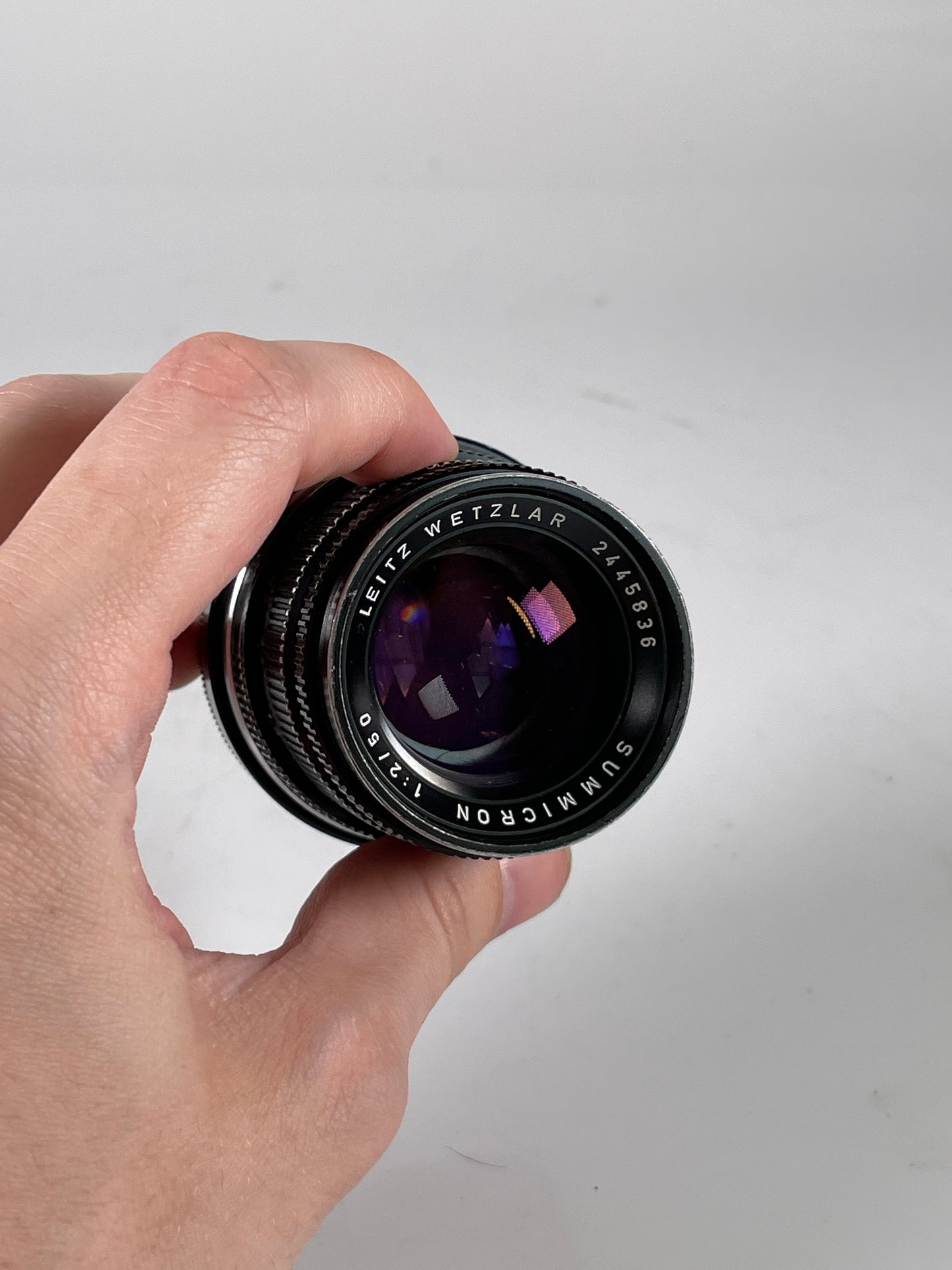 Leica M mount 50mm F2 Summicron V3 version 3 lens