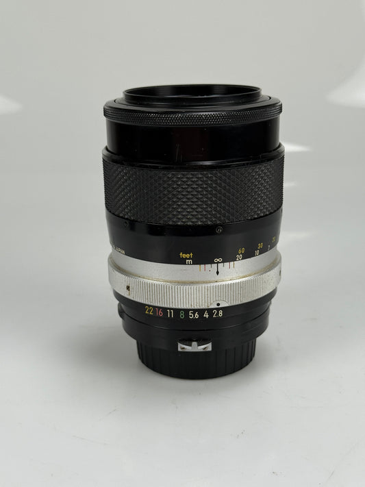 Nikon Nikkor non AI 135mm f2.8 Q Lens 135/2.8