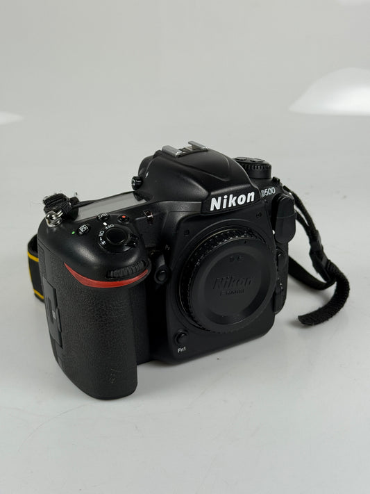 Nikon D500 20.9 MP Digital SLR Camera - Black (Body Only)
