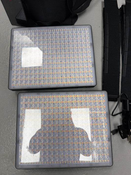 Aputure Amaran P60c RGBWW LED Soft Light Panel 2 light kit