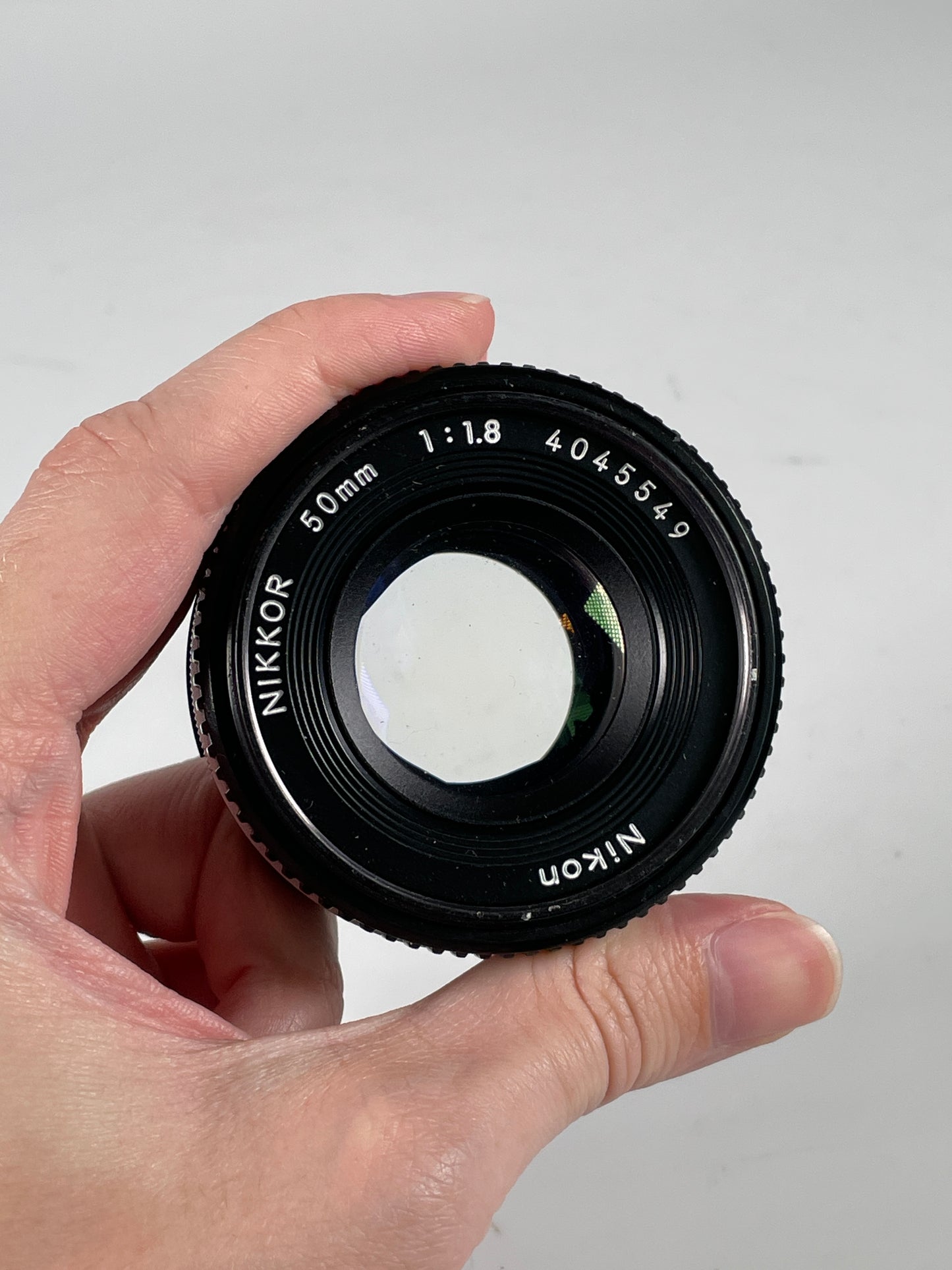 Nikon Nikkor Ai-s AIS 50mm f/1.8 Lens Prime Pancake SLR