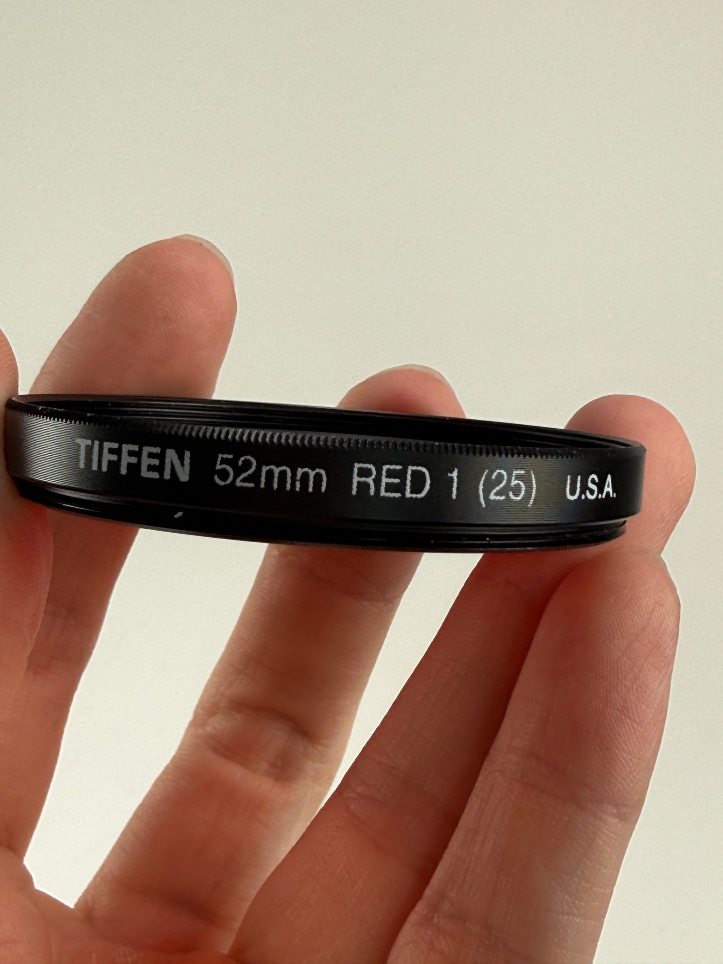 Tiffen 52mm 25 Red 1 Lens Filter