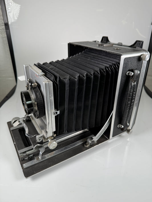 Linhof Technika Large Format 5x7 camera rare with 210mm f4.5 xenar length