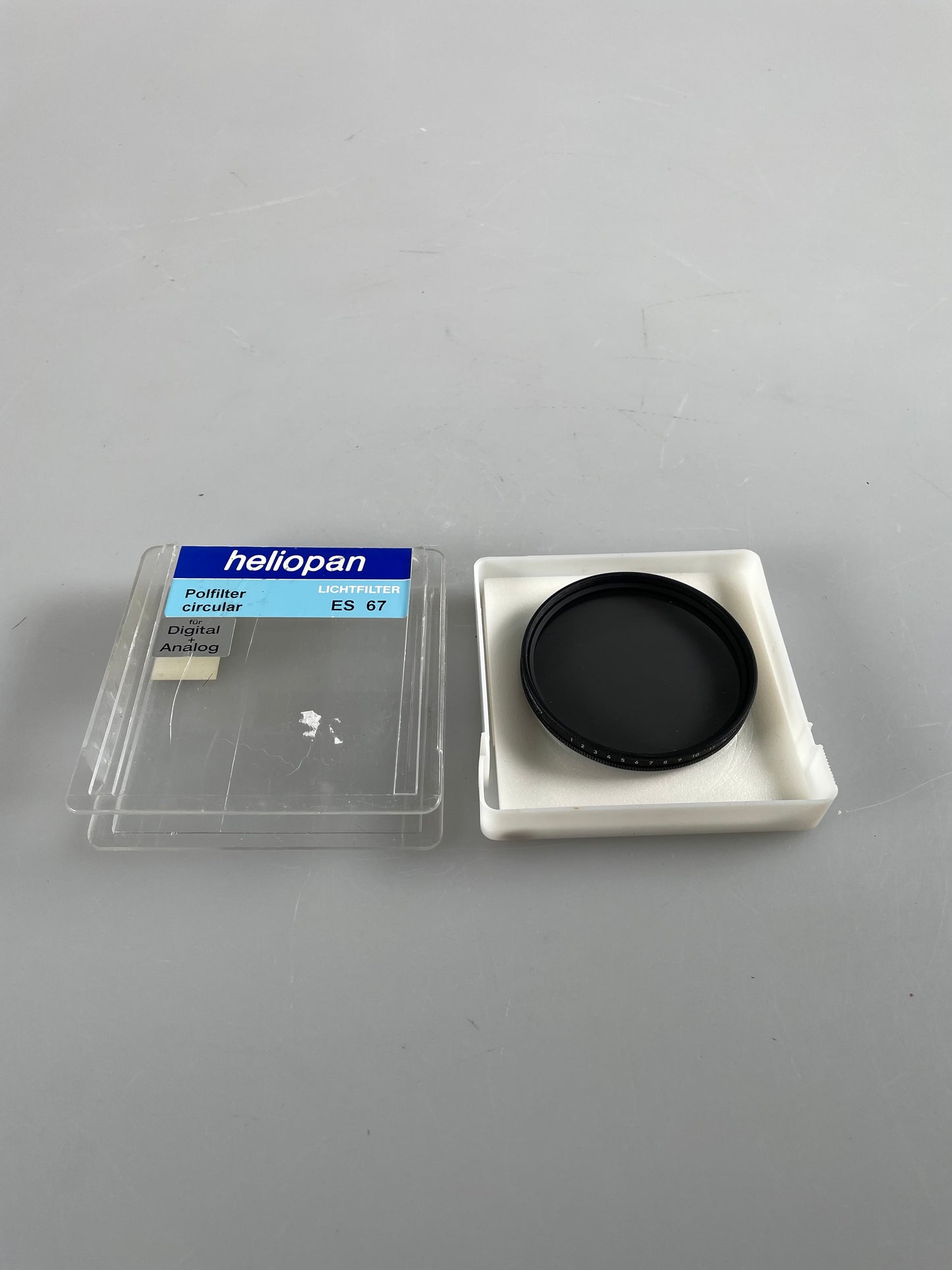 Heliopan 67mm E67 circular polarizer pol circ Filter