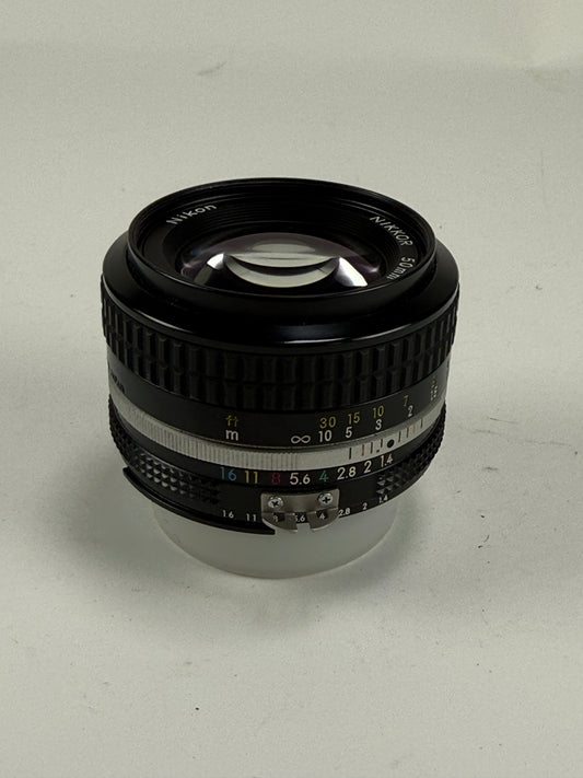 Nikon Nikkor Ai 50mm f1.4 Lens Prime SLR