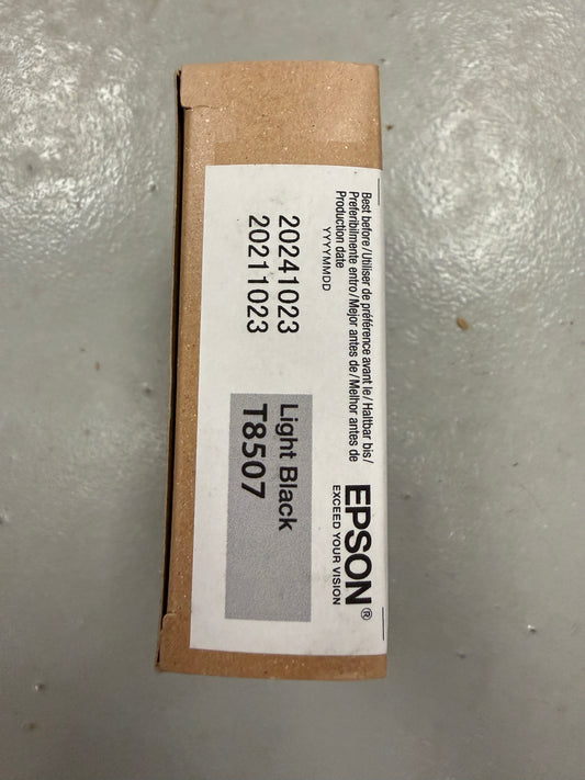 Genuine Epson T8507 Light Black Ultra Chrome HD Ink For SC-P800 Exp 2024