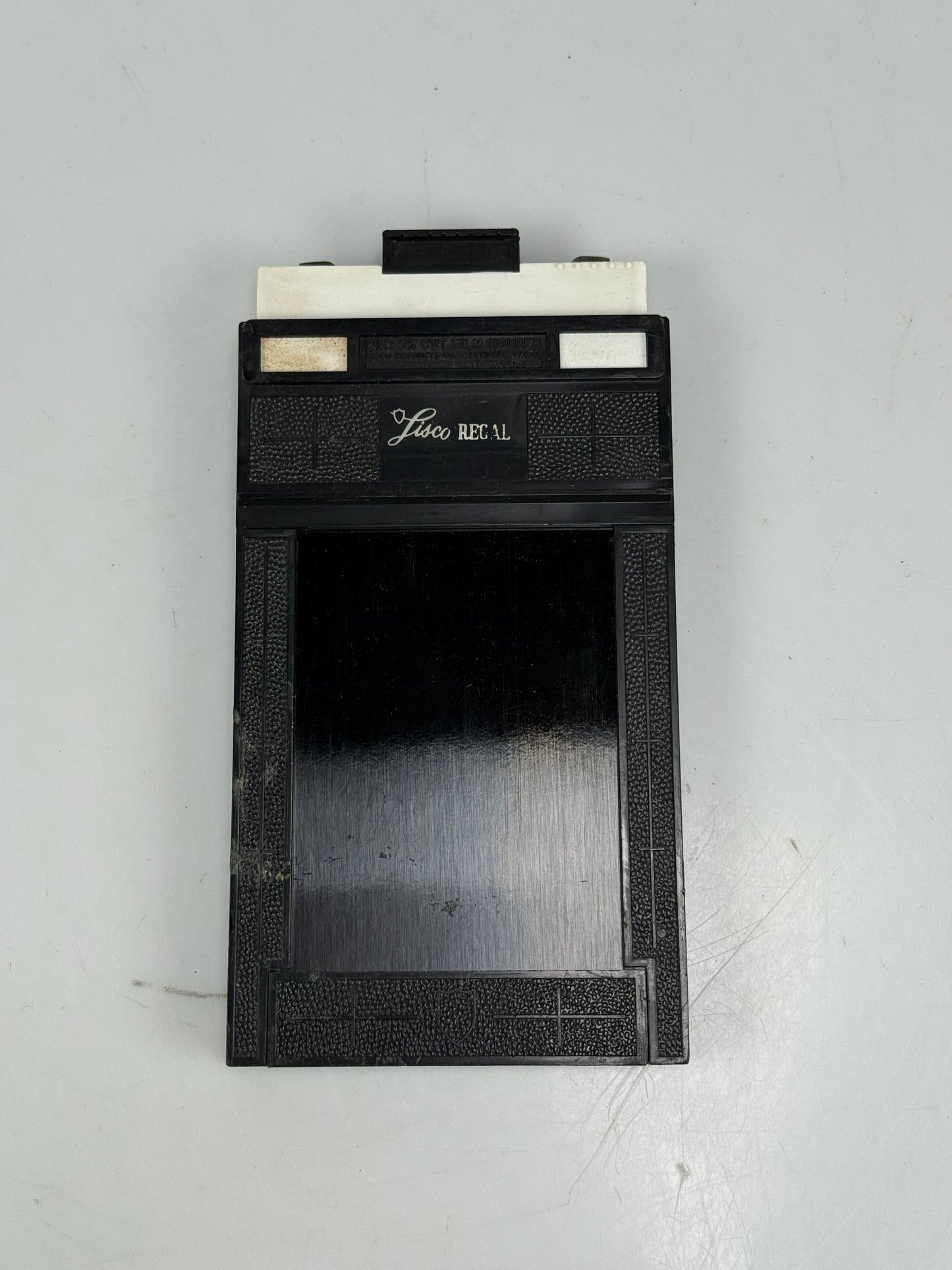 Lisco regal plastic 2 1/4 x 3 1/4 2x3 film holder