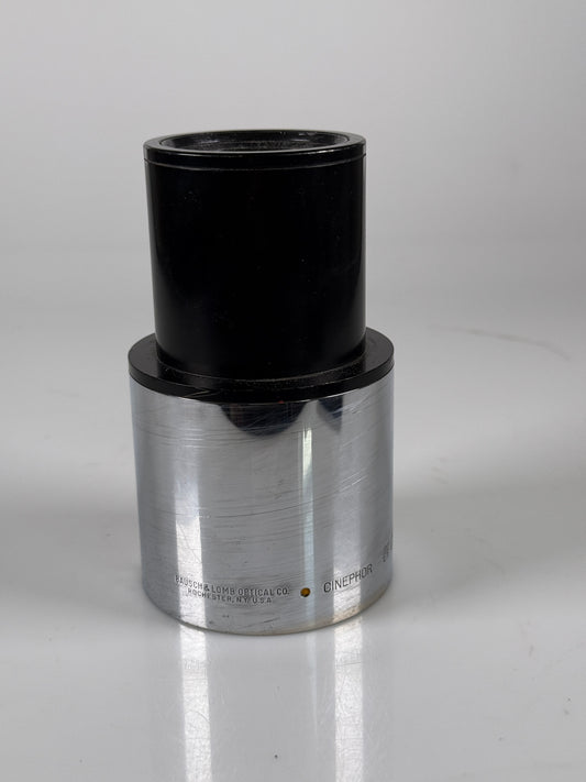 Bausch Lomb super Cinephor 4.5 inch f2 114.3mm projection lens RARE