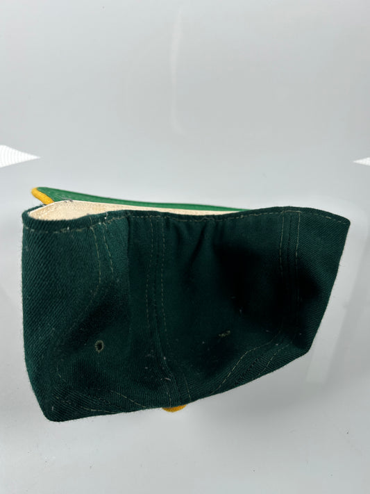 Vintage Oakland As Fitted 7-5/8 Wool Cap Hat Sports Specialties