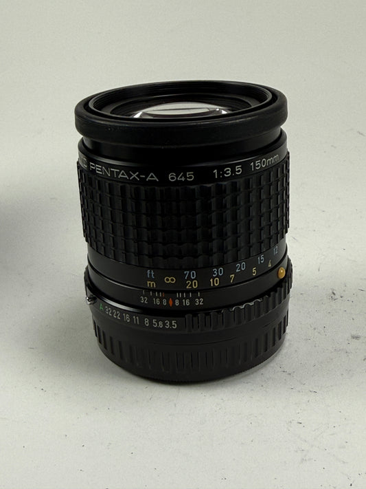 SMC Pentax A 645 150mm F3.5 MF Telephoto Lens for 645 N NII