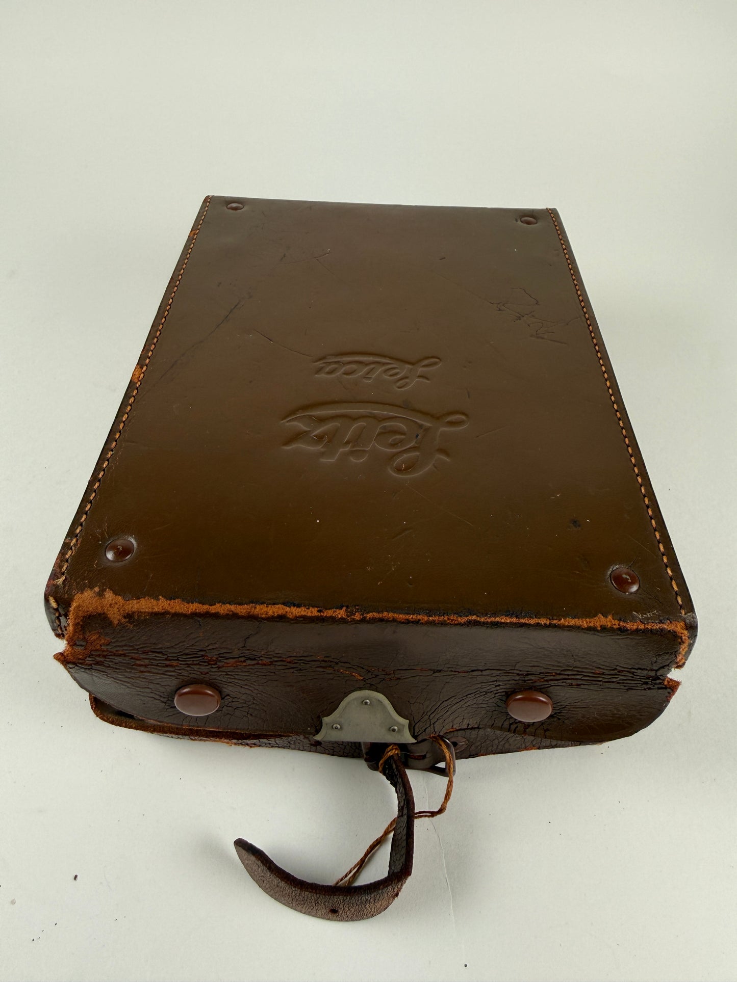 Leica leather combination combi case brown for Standard 1 mod a RARE
