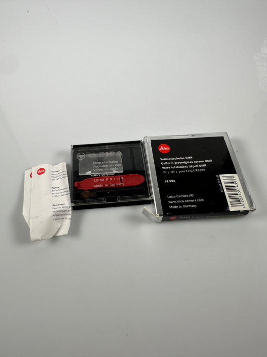 LEICA DMR UNIFORM FOCUSING SCREEN 14393 + RARE BOX 14393