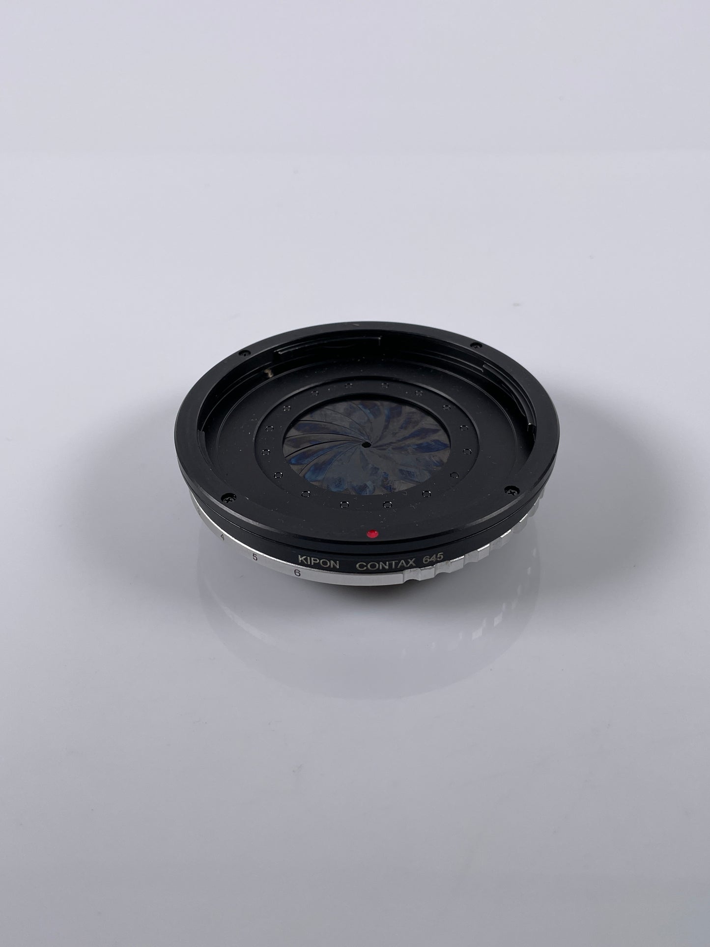 KIPON LENS ADAPTER CONTAX 645 TO NIKON F WITH BUILT IN APERTURE