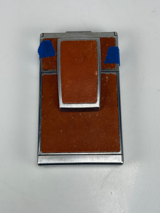 Polaroid SX-70 Land Camera Folding Brown Leather
