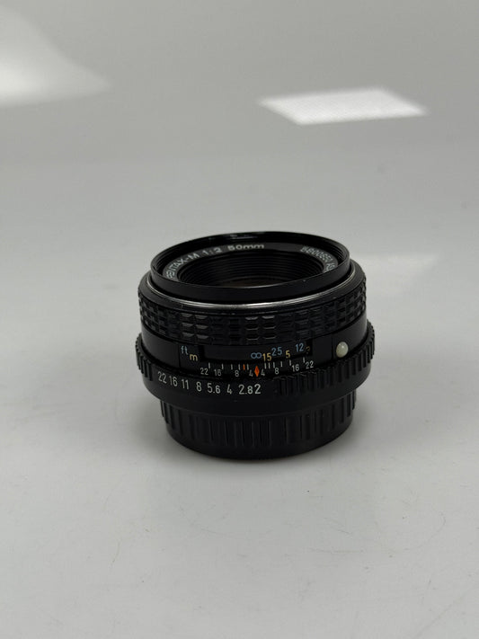 Pentax SMC Pentax-M 50mm F2 for Pentax K Mount Lens