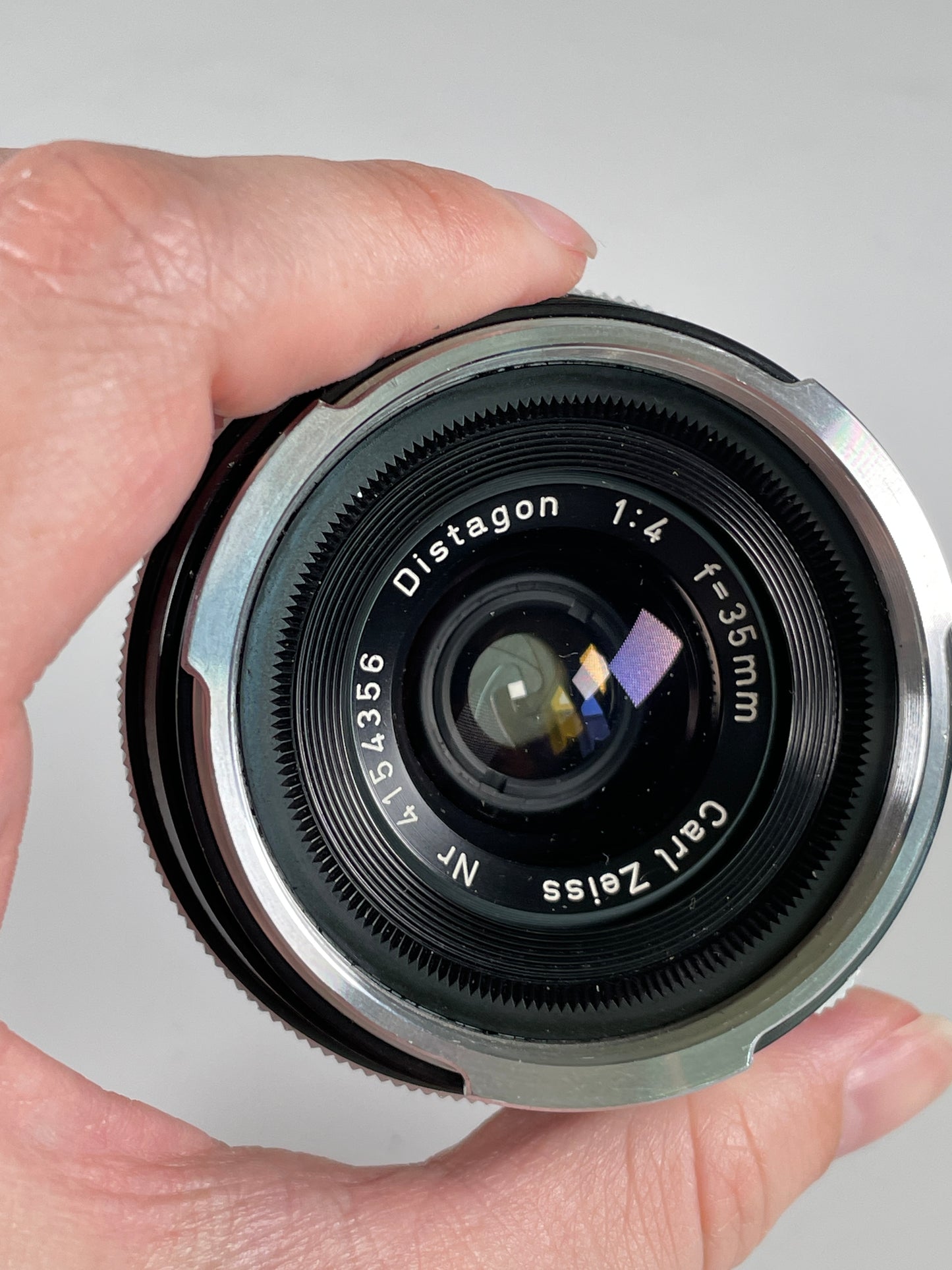 Zeiss 35mm f4 Distagon Lens for Contarex Black