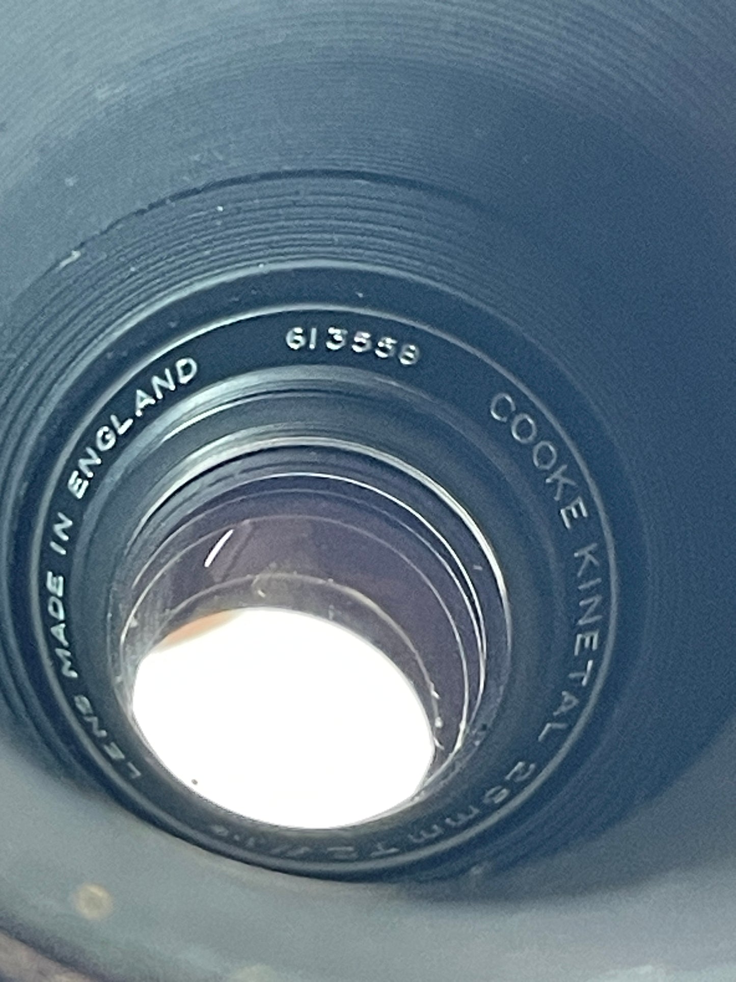 Cooke Kinetal 25mm f1.8 (T2) Lens Arriflex standard mount Arri