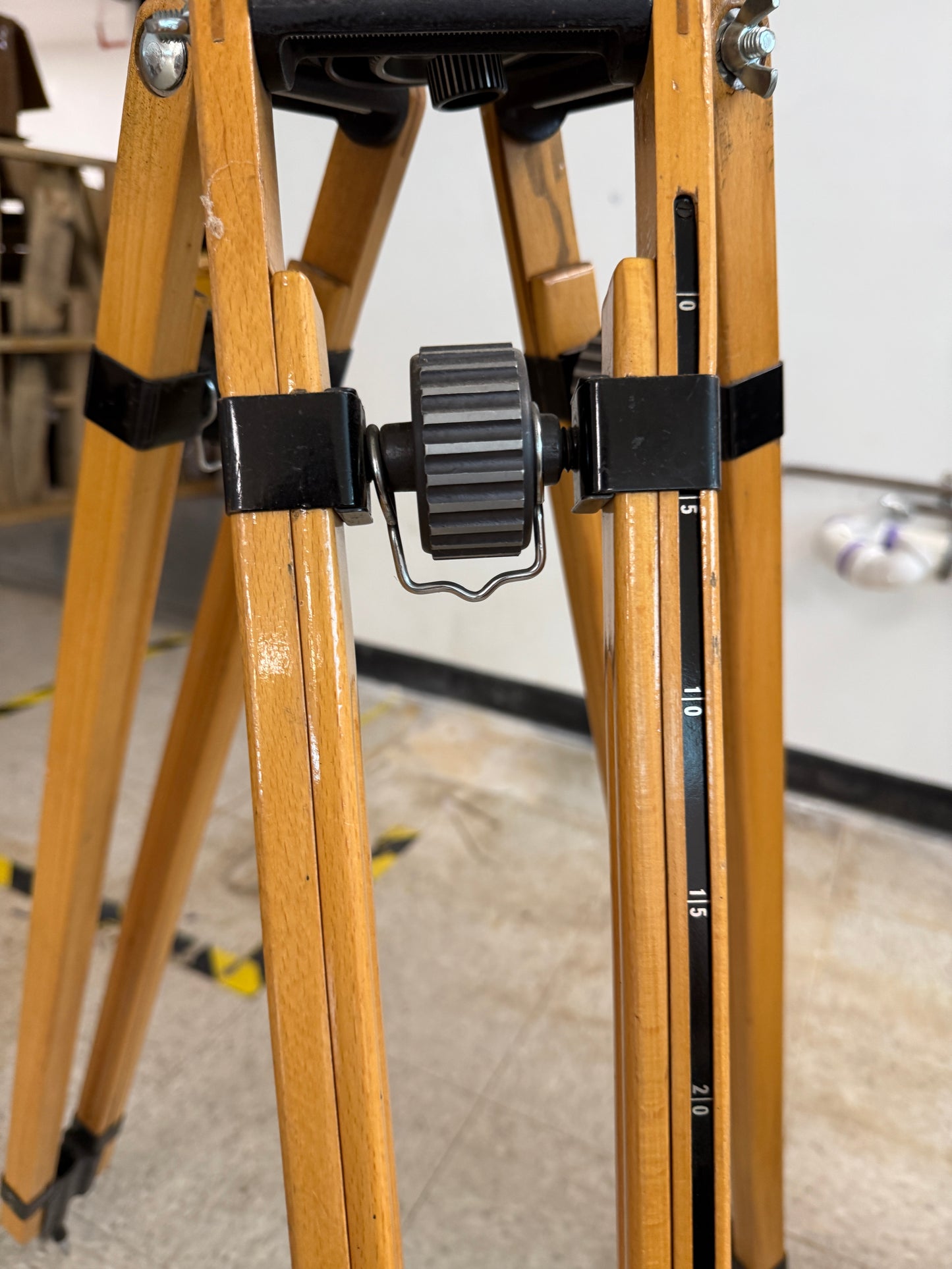 Arri wooden tripod with Cartoni head RARE vintage