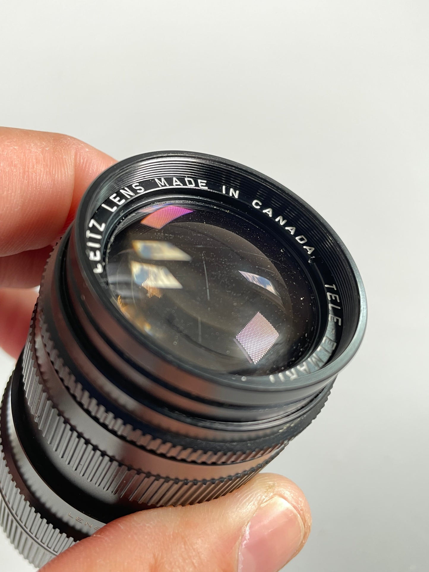 Leica 90mm f2.8 Tele-Elmarit-M Lens "Thin" Black