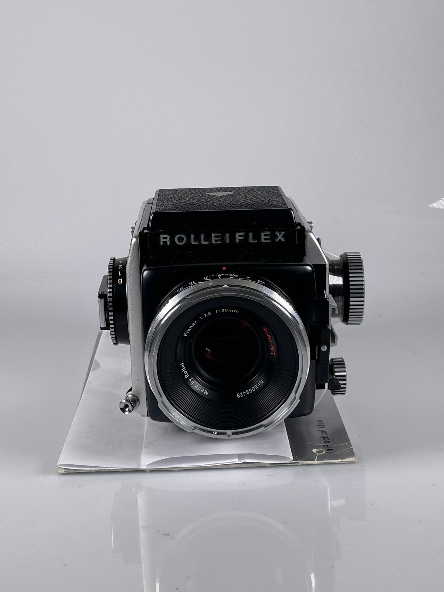 Rolleiflex SL66 Medium Format Camera with 80mm f2.8 HFT, waist level