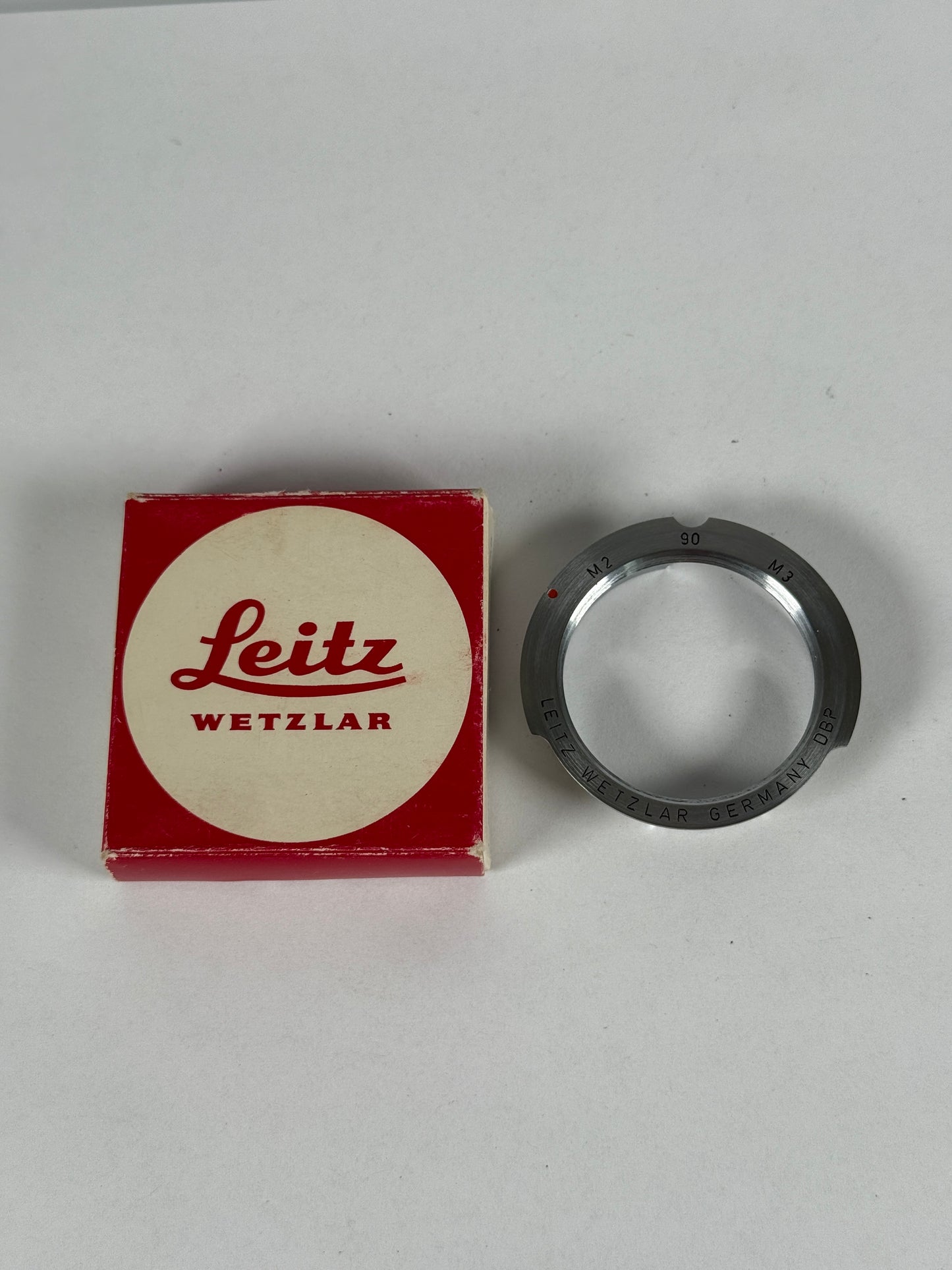 LEICA 9cm 90mm M2 M3 Mount Adaptor L39 LTM To M Mount chrome