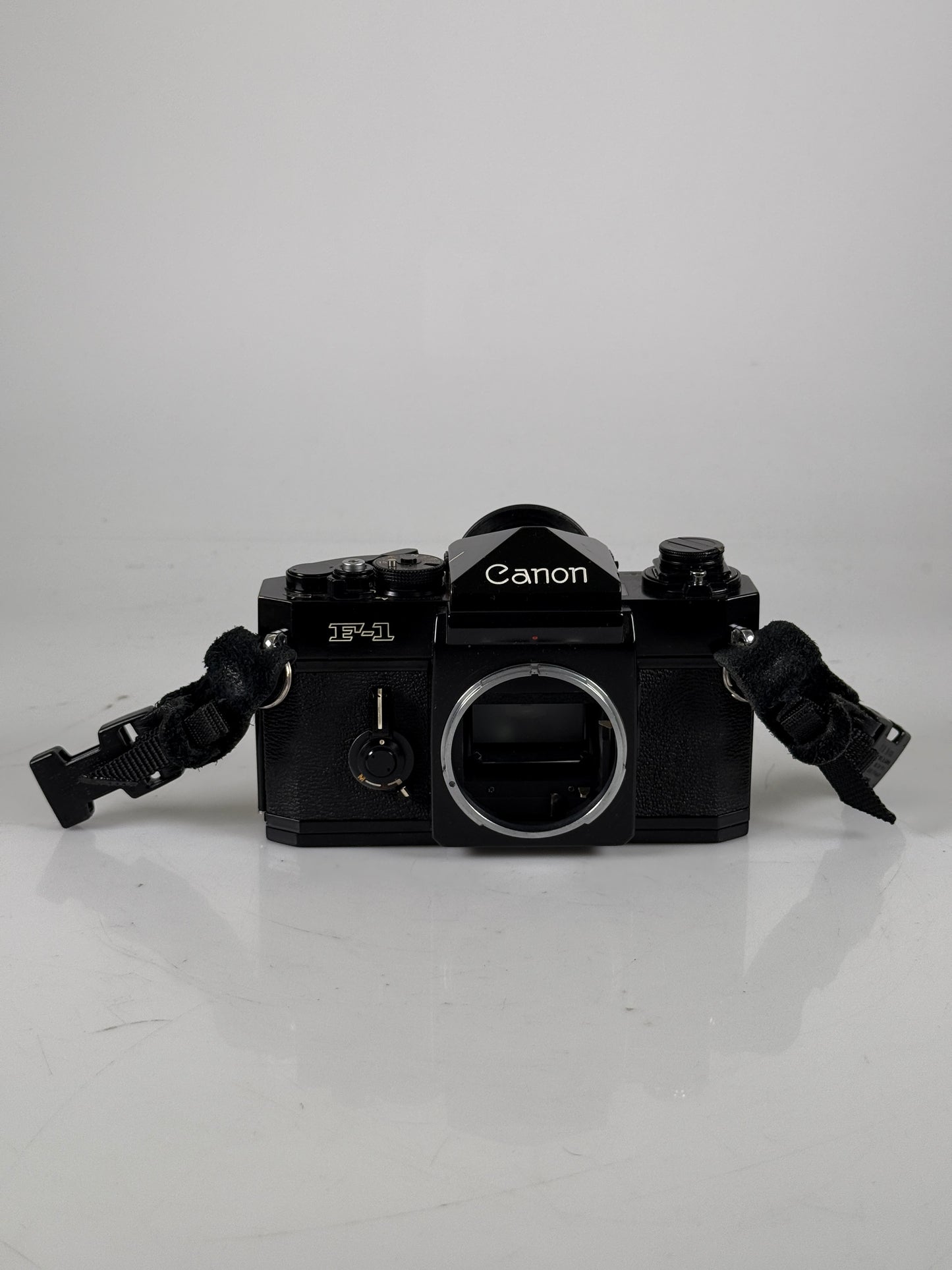 Canon F-1 Black 35mm SLR Film Camera Body