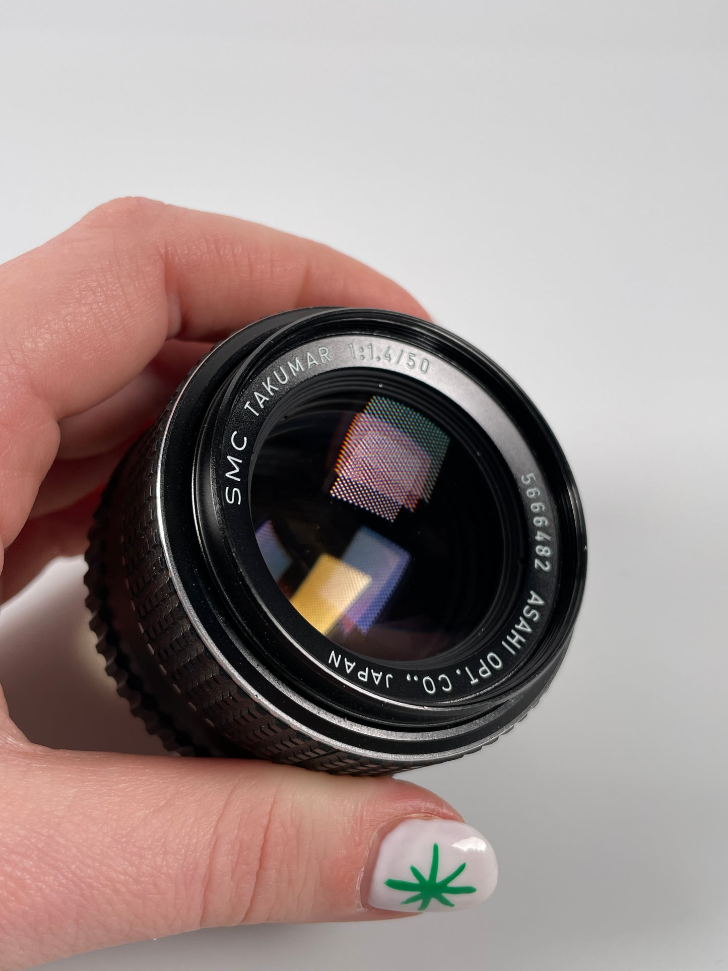 PENTAX SMC TAKUMAR 50mm F1.4 M42 lens Asahi