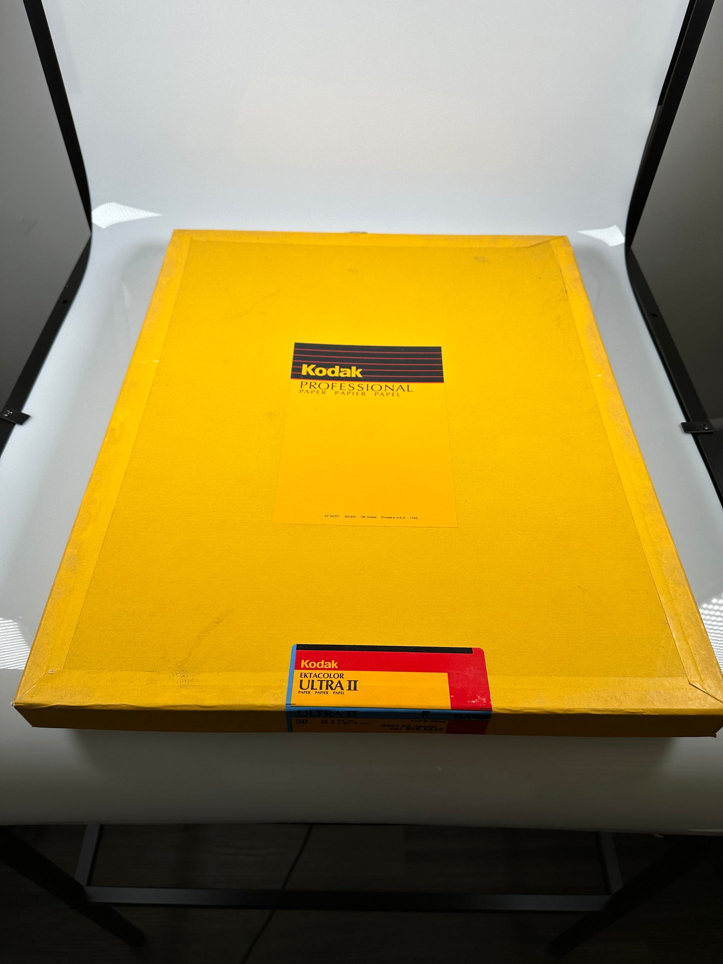Kodak Ektacolor Ultra II Color Printing Paper 50 Sheets 16x20 Sealed 2839