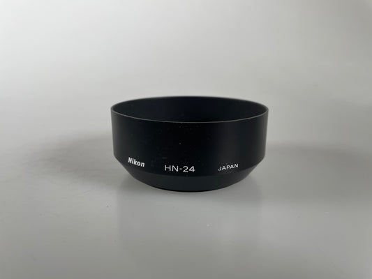 Nikon HN-24 HN 24 metal hood for Zoom AF Nikkor 75-300mm 85mm f1.8 D AI-S lens