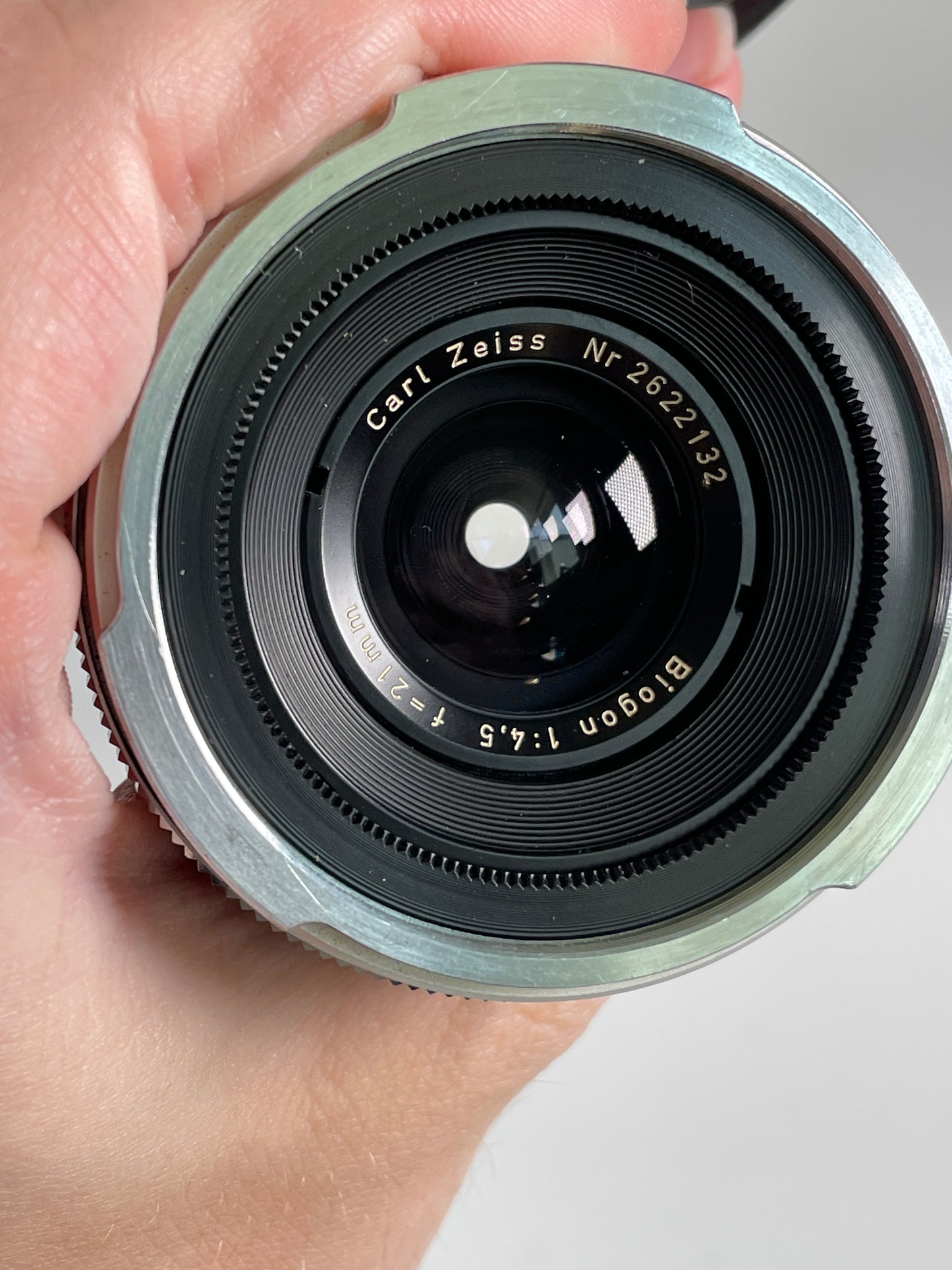 Carl Zeiss Biogon 21mm F4.5 Lens For Contarex Bullseye Camera