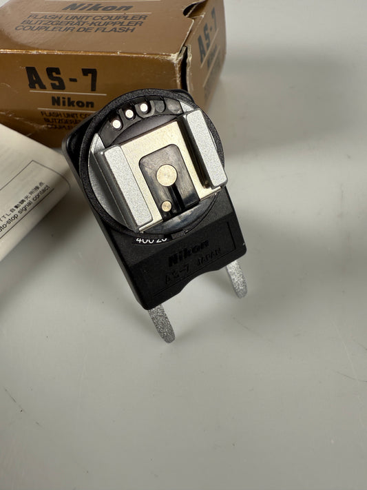 Nikon AS-7 Extension Flash Coupler Adapter for F3