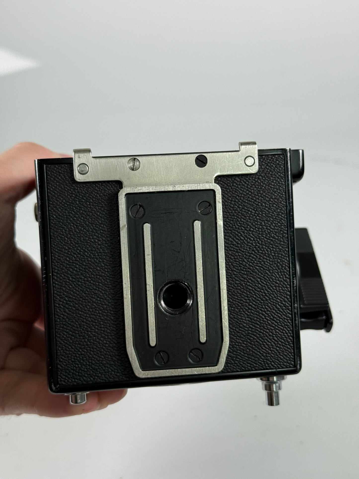 HASSELBLAD 500CM 500C/M CAMERA Body waist level WLF black and crank