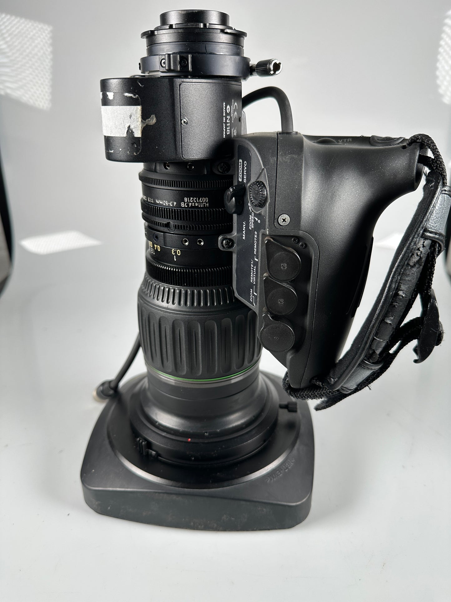 Canon HJ11ex4.7B IRSE HDXS 2/3" HD ENG Broadcast Servo Lens w/ 2x 4.7-52mm f1.9