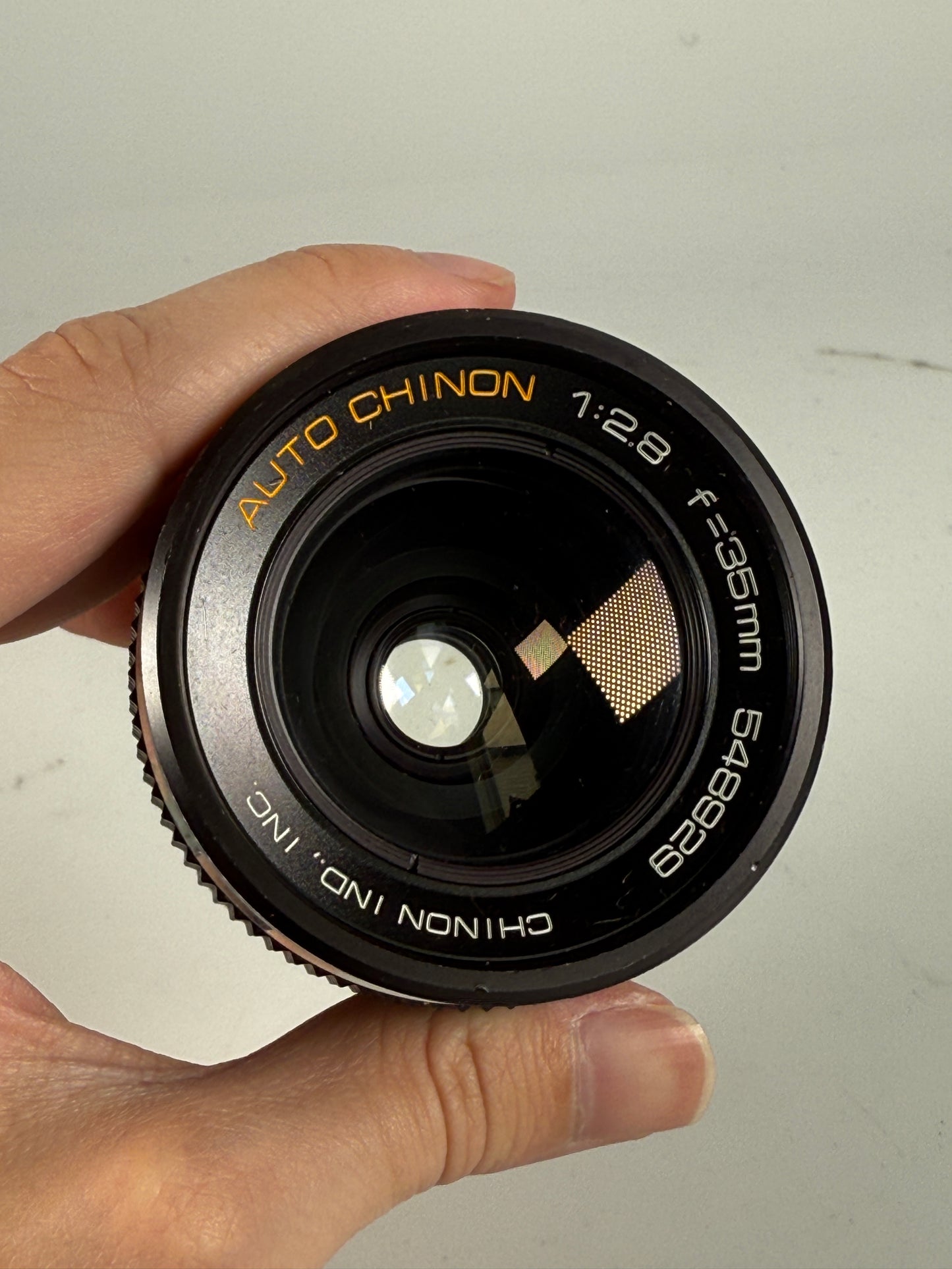 Chinon auto 35mm f2.8 M42 mount lens