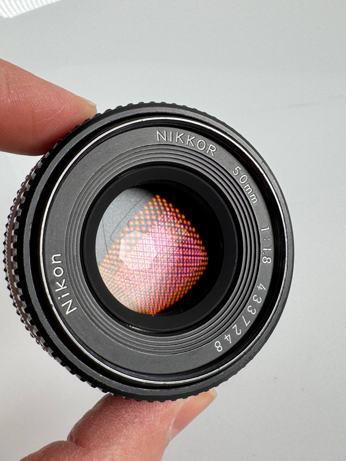 Nikon Nikkor Ai-s AIS 50mm f1.8 Lens Prime Pancake SLR