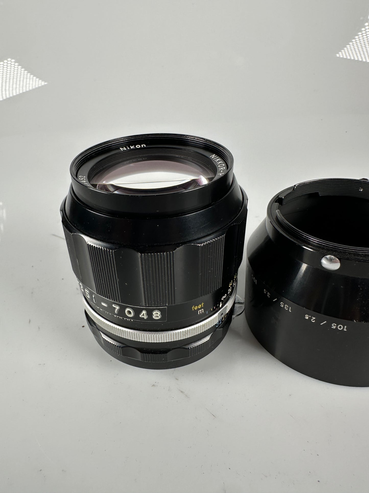 Nikon Nikkor PC 105mm f2.5 Non Ai Prime Manual Focus Portrait Lens