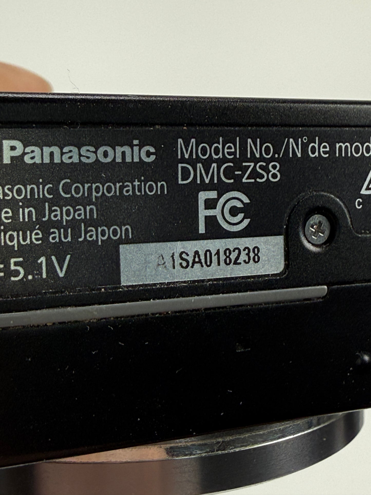 Panasonic Lumix DMC-ZS8 Digital Camera 14.1 MP 16X Zoom Black
