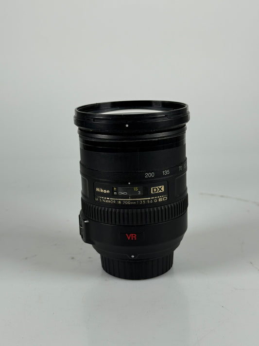 Nikon Nikkor AF-S 18-200mm f3.5-5.6 G ED DX VR Lens AFS