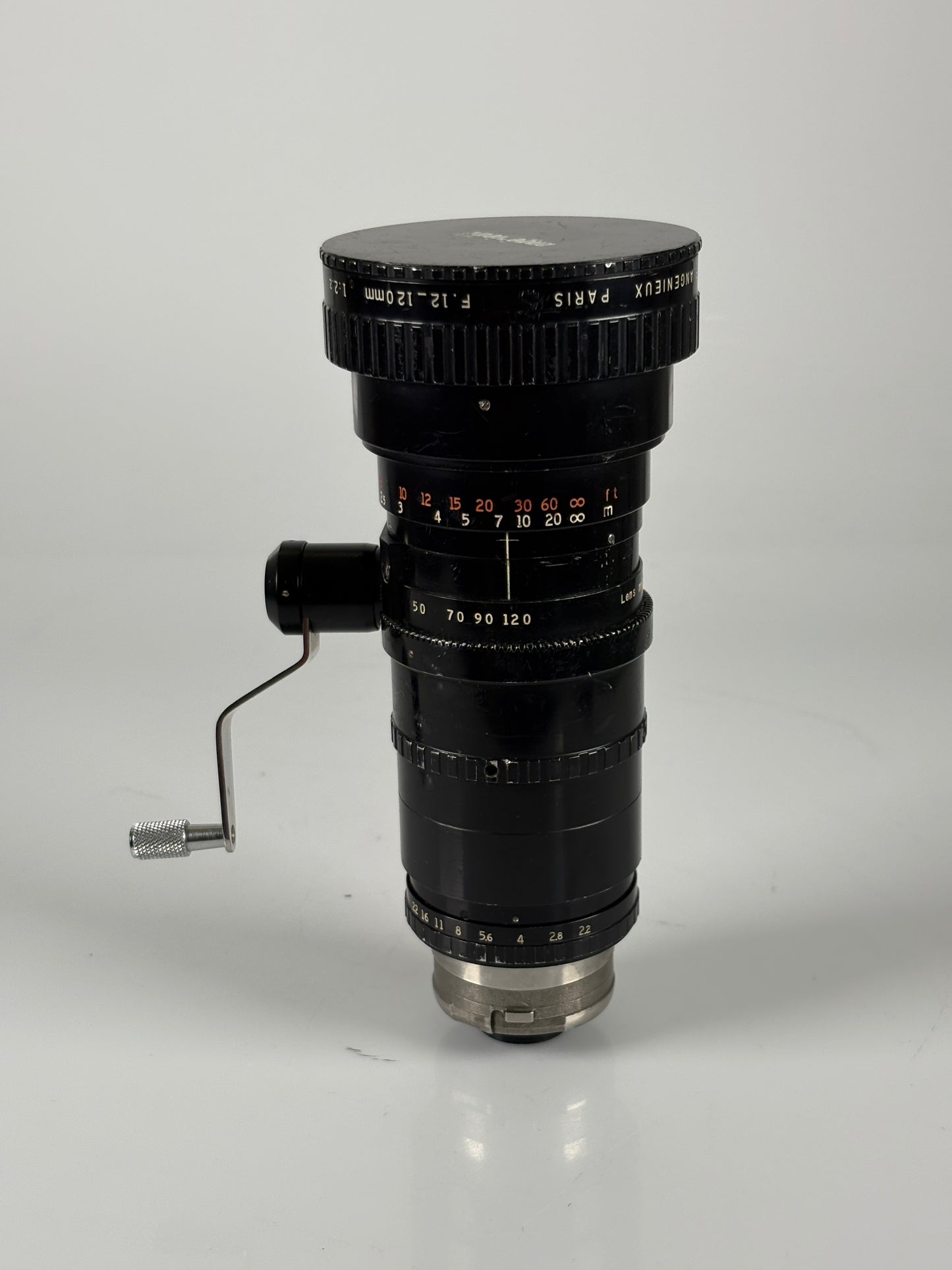 ANGENIEUX 12-120mm F2.2 16mm Arri arriflex B Zoom Lens Type 10x12B